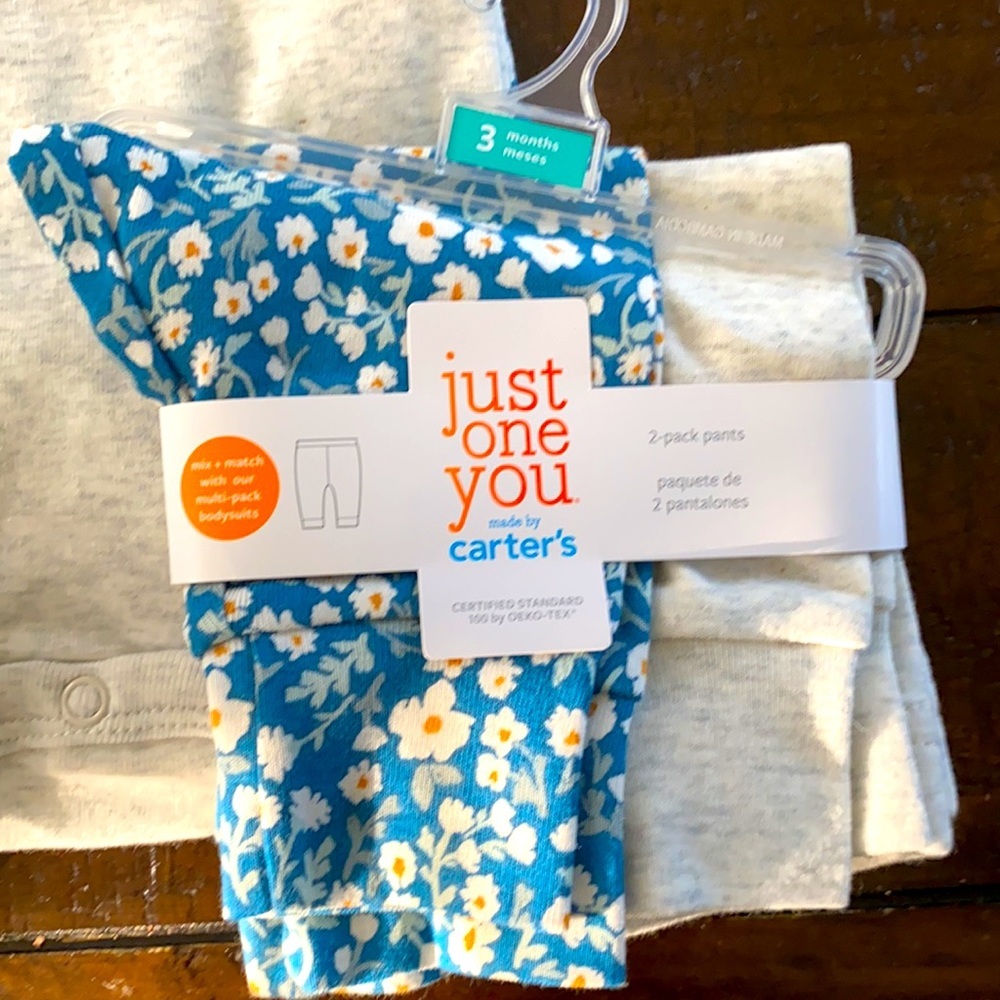 Carter’s Onesie pants, Bibs Matching Bundle set- NWT - Picture 6 of 8